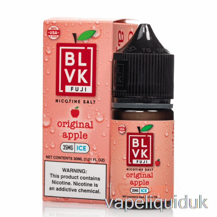 Original Apple Ice - BLVK Fuji Salts - 30mL 35mg Vape Liquid